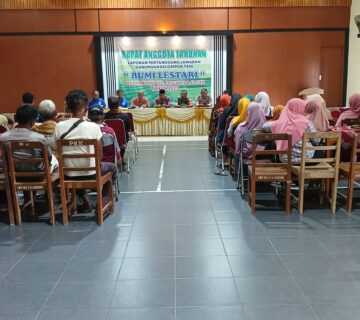 Doc Pemdes Mandong, RAT KSU BUMI LESTARI