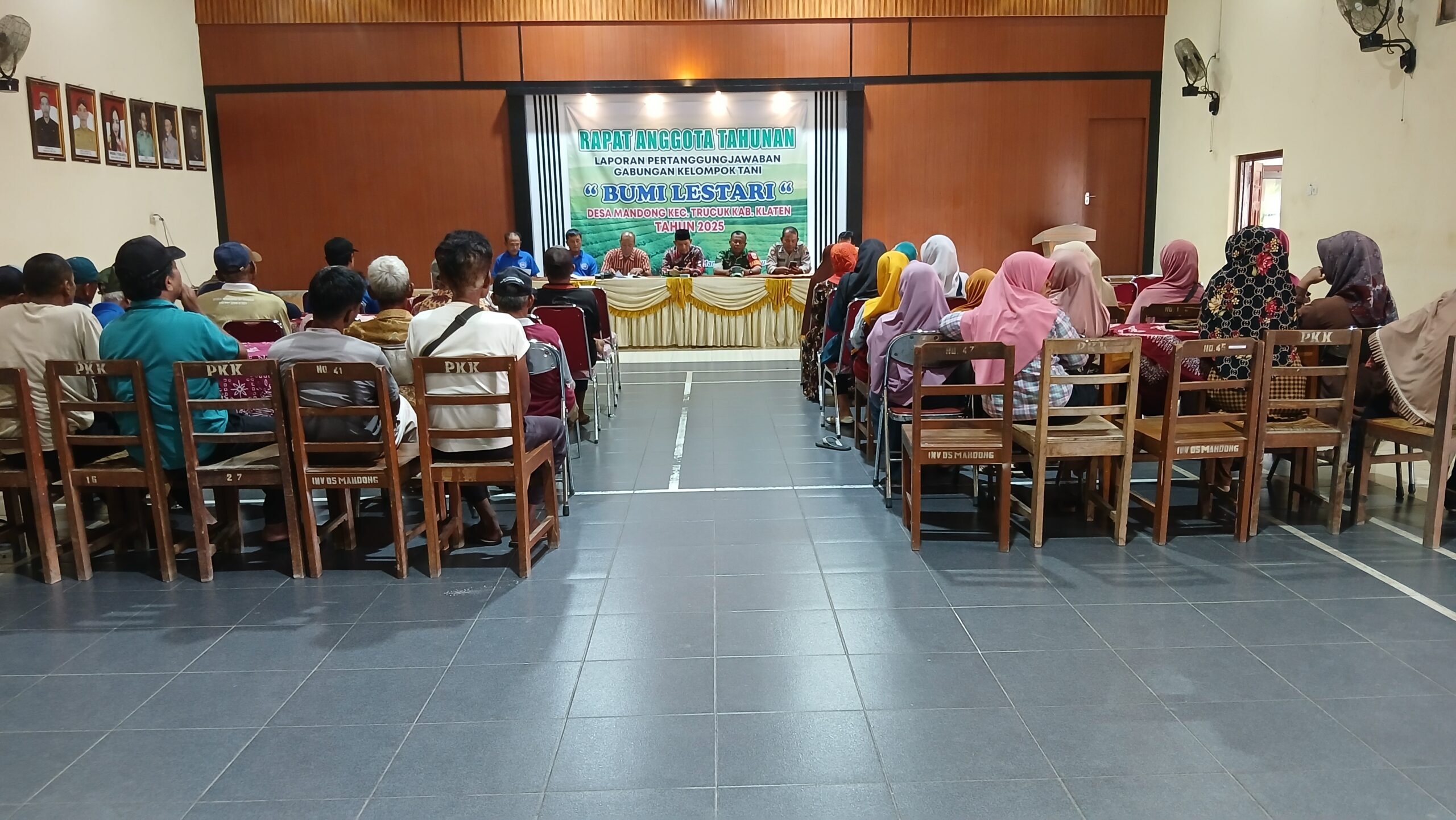 Doc Pemdes Mandong, RAT KSU BUMI LESTARI